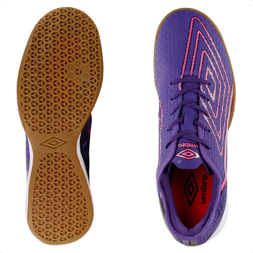 Chuteira Futsal Umbro Chrome Masculina Roxo/Preto 6