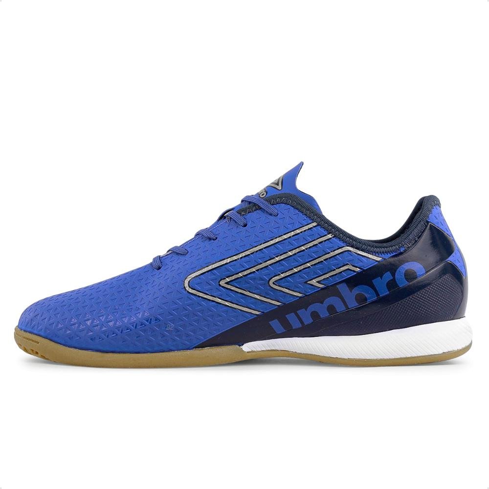 Chuteira Futsal Umbro Chrome Masculina Azul 2