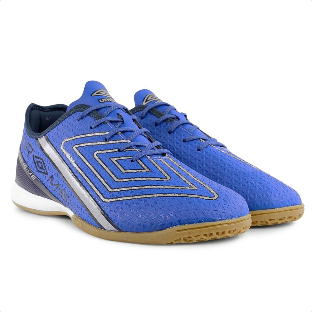 Chuteira Futsal Umbro Chrome Masculina Azul 3