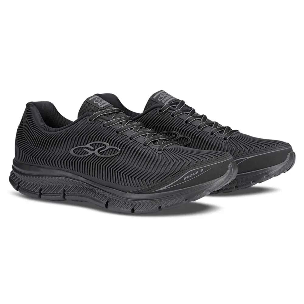 Tênis Olympikus Proof 3 Masculino Preto/Cinza 2