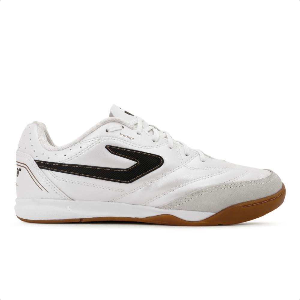 Chuteira Topper Futsal Maestro Td IV Masculina Branco/Preto 1