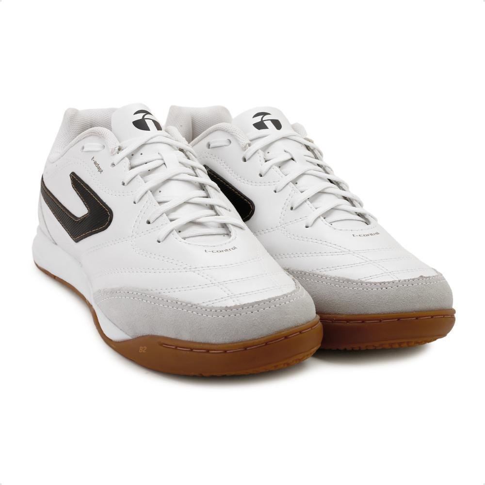 Chuteira Topper Futsal Maestro Td IV Masculina Branco/Preto 3