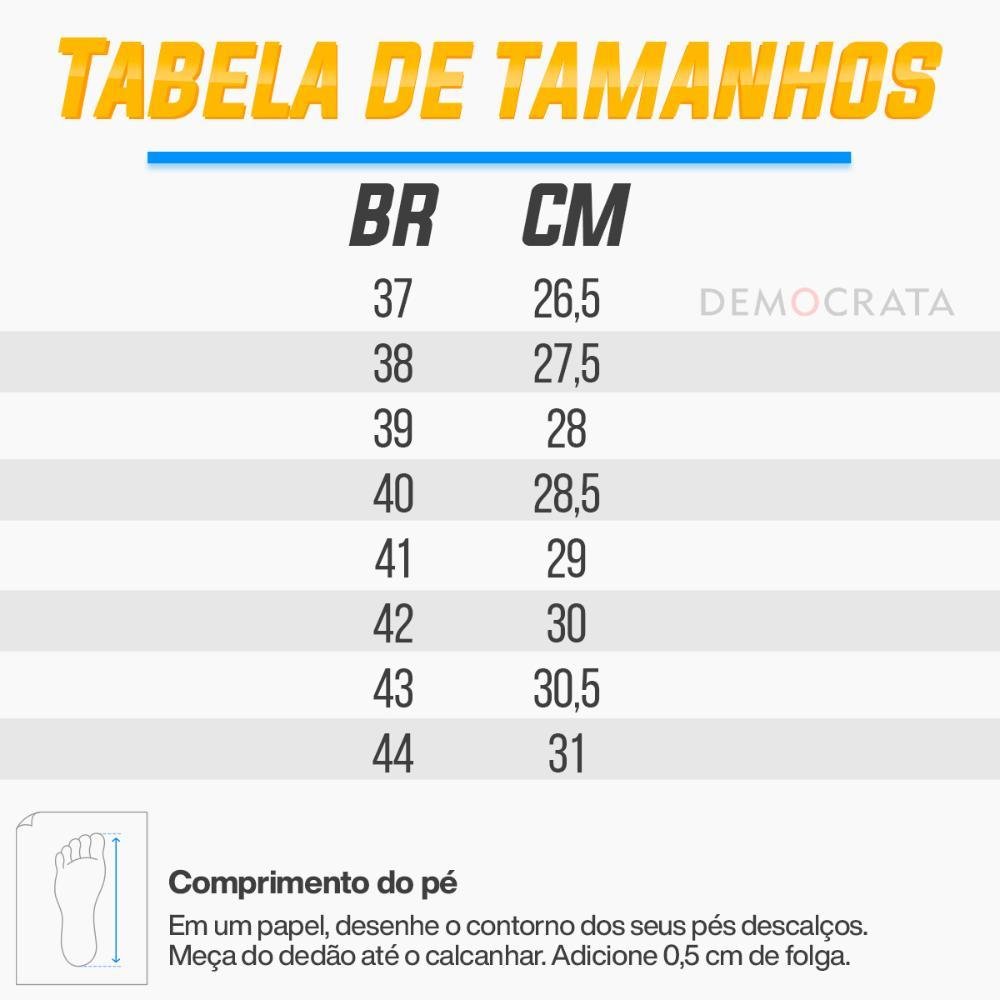 Tênis Democrata Block Masculino Branco 4