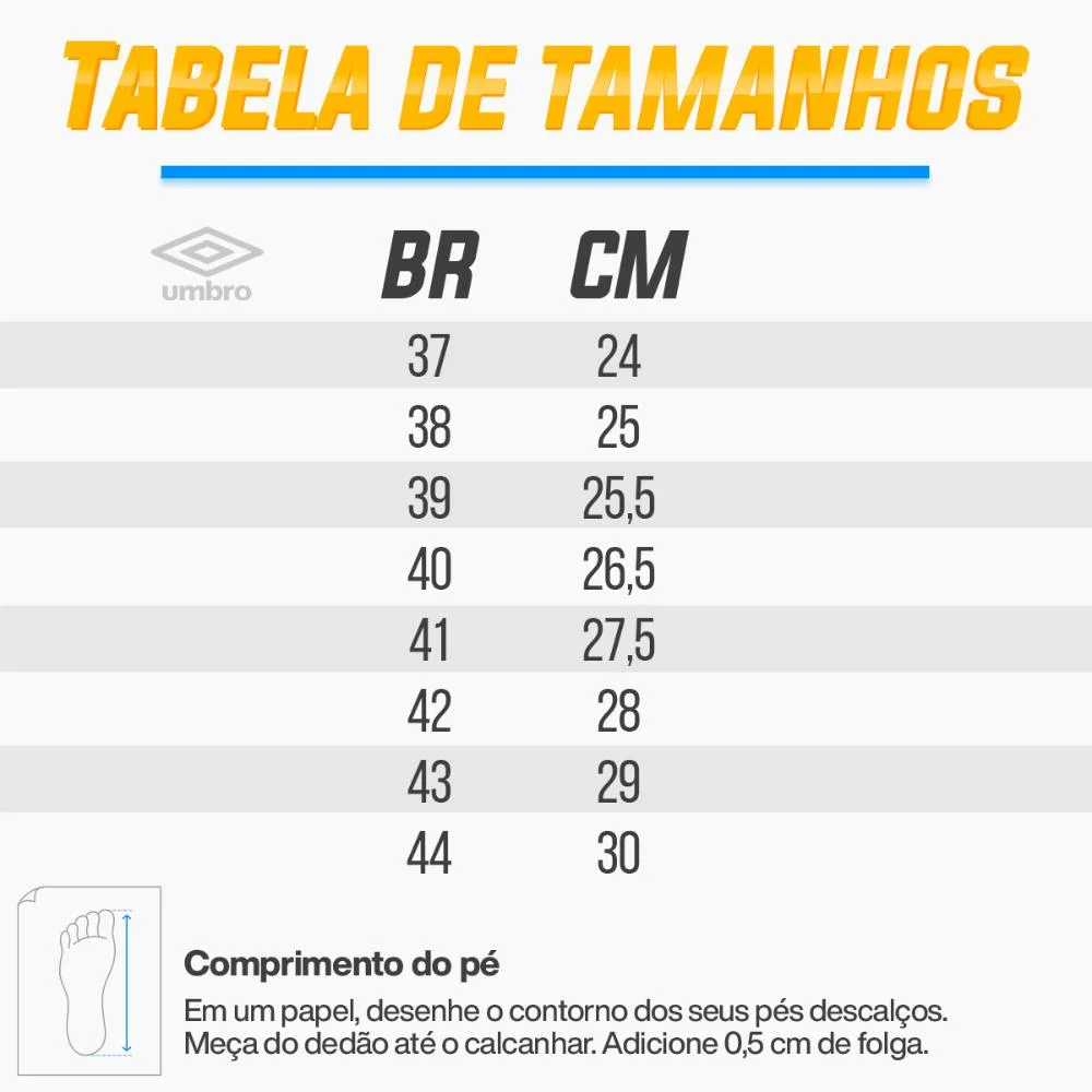 Chuteira Futsal Umbro X-Comfort Masculina Azul/Branco 4