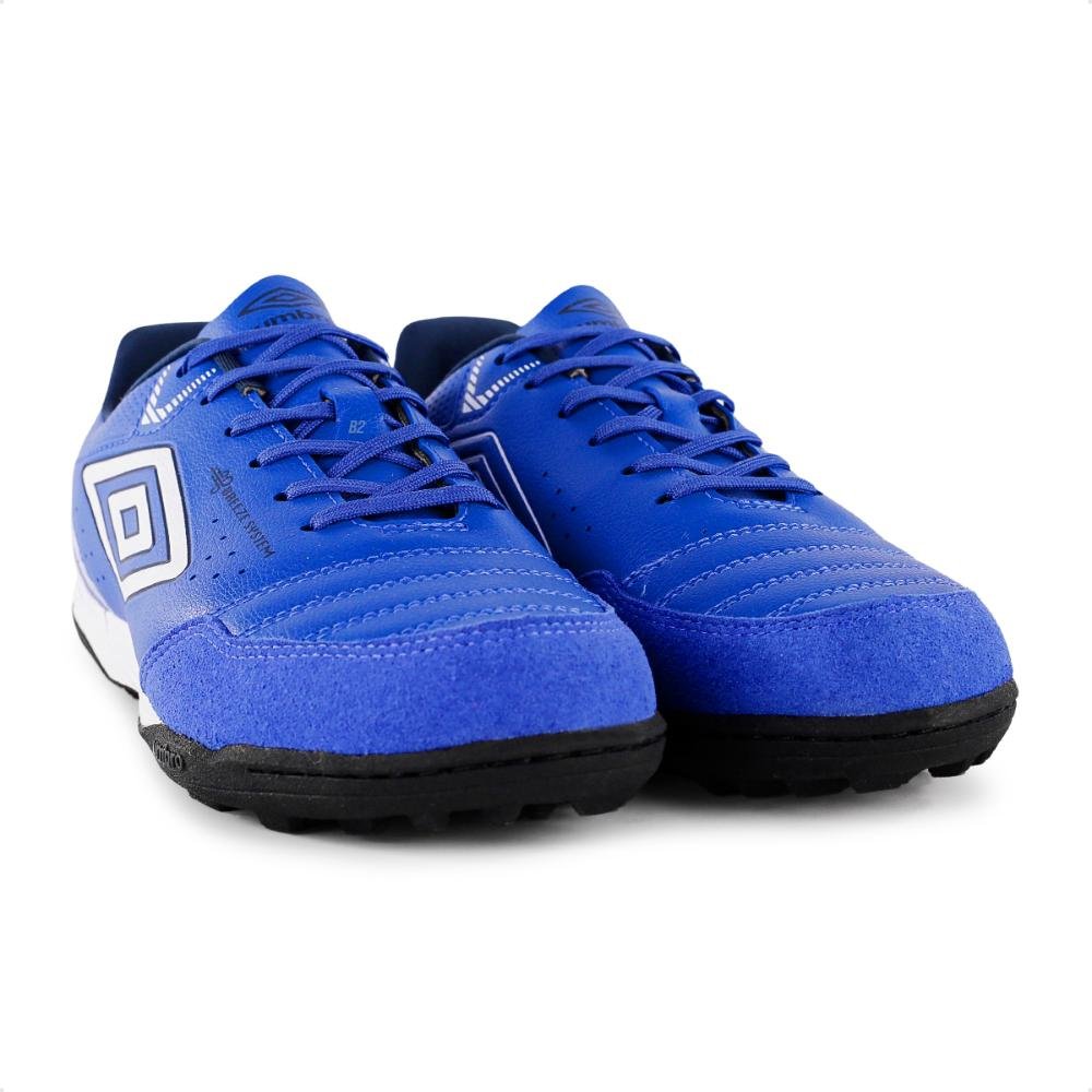 Chuteira Society Umbro X-Comfort Masculina Azul/Branco 3