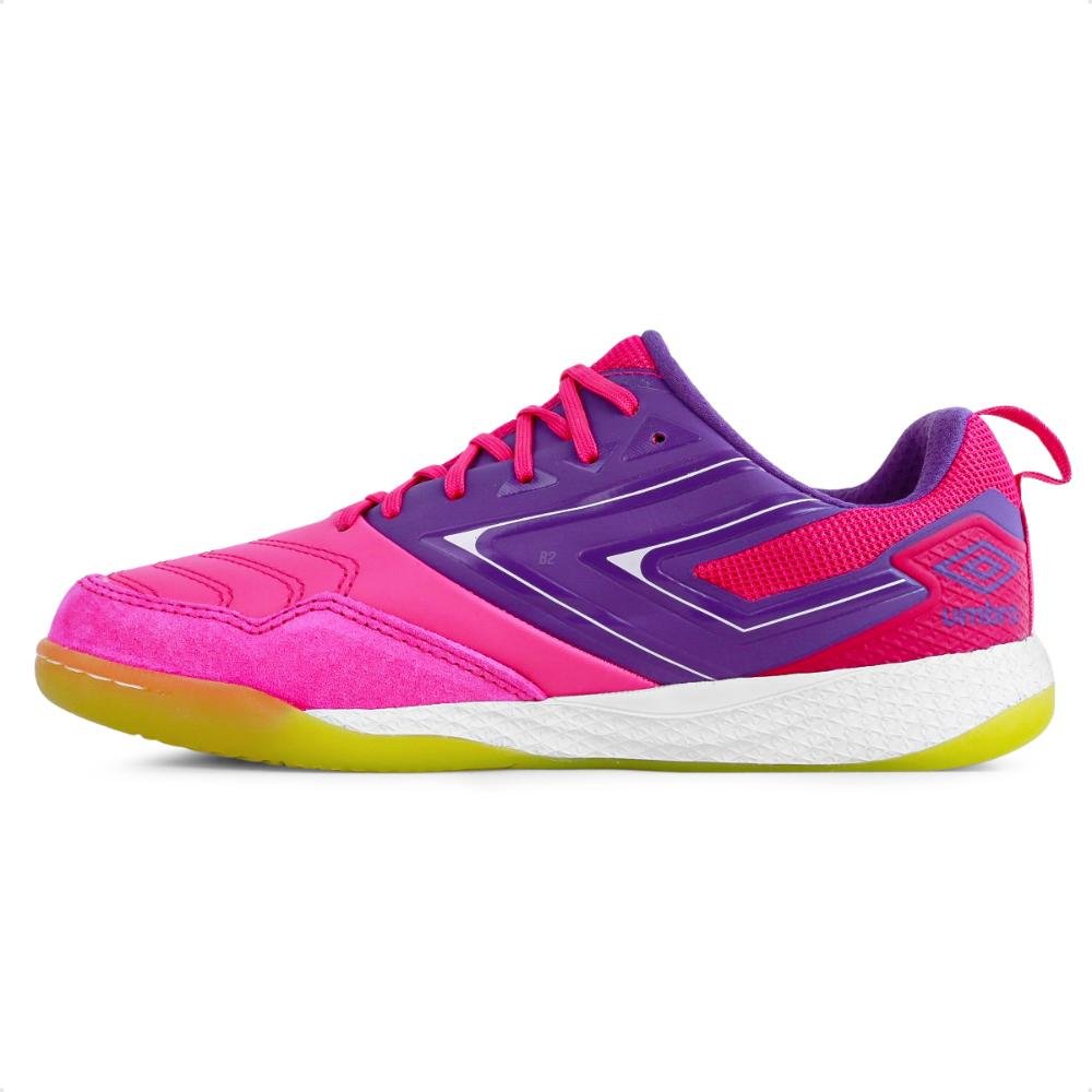 Chuteira Futsal Umbro Pro 5 Bump Masculina Rosa 2