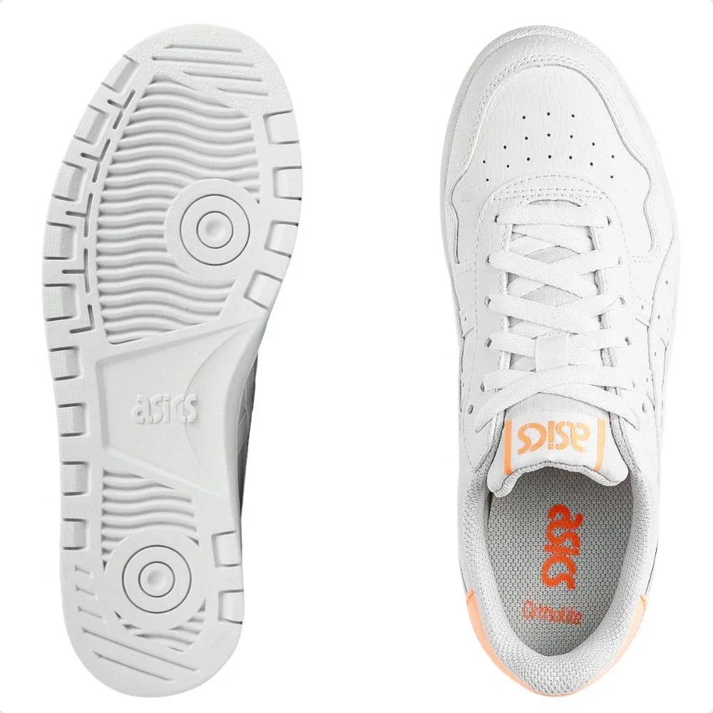 Tênis Asics Japan S Feminino Branco/Laranja 5