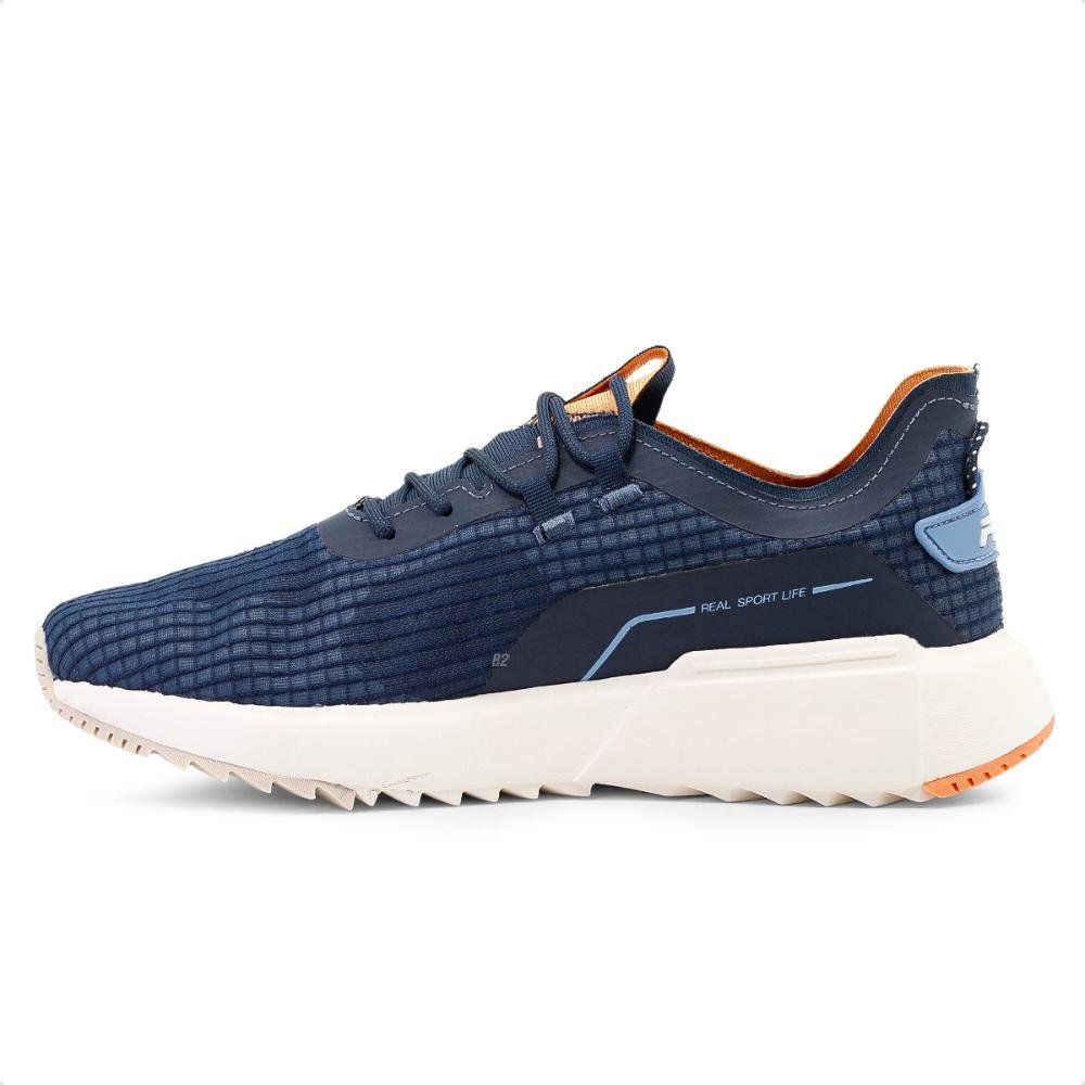 Tênis Fila F Virtuous Masculino Azul Marinho/Laranja 2
