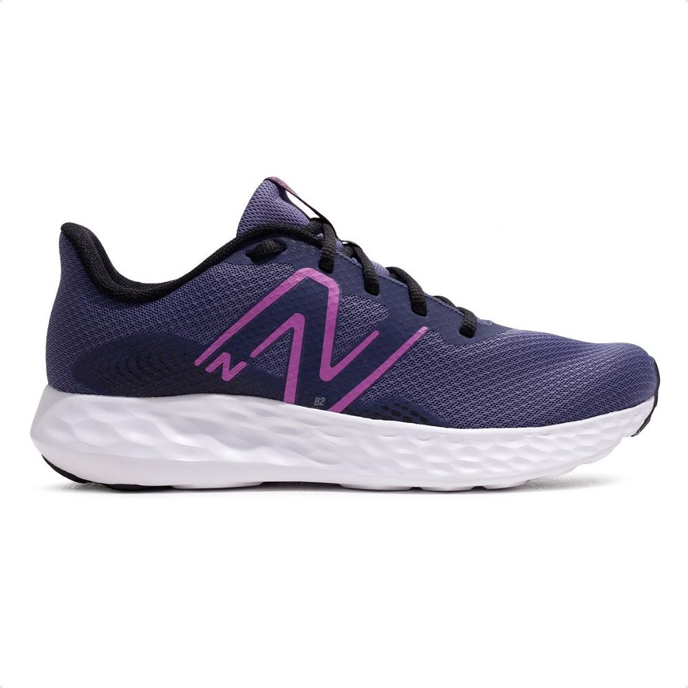 Tênis New Balance 411 V3 Feminino Roxo/Rosa 1