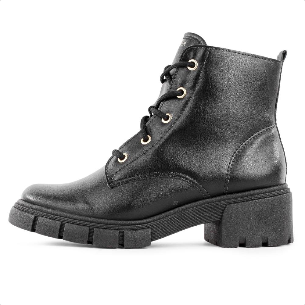 Bota Coturno Ramarim Tratorada Feminina Preto 2
