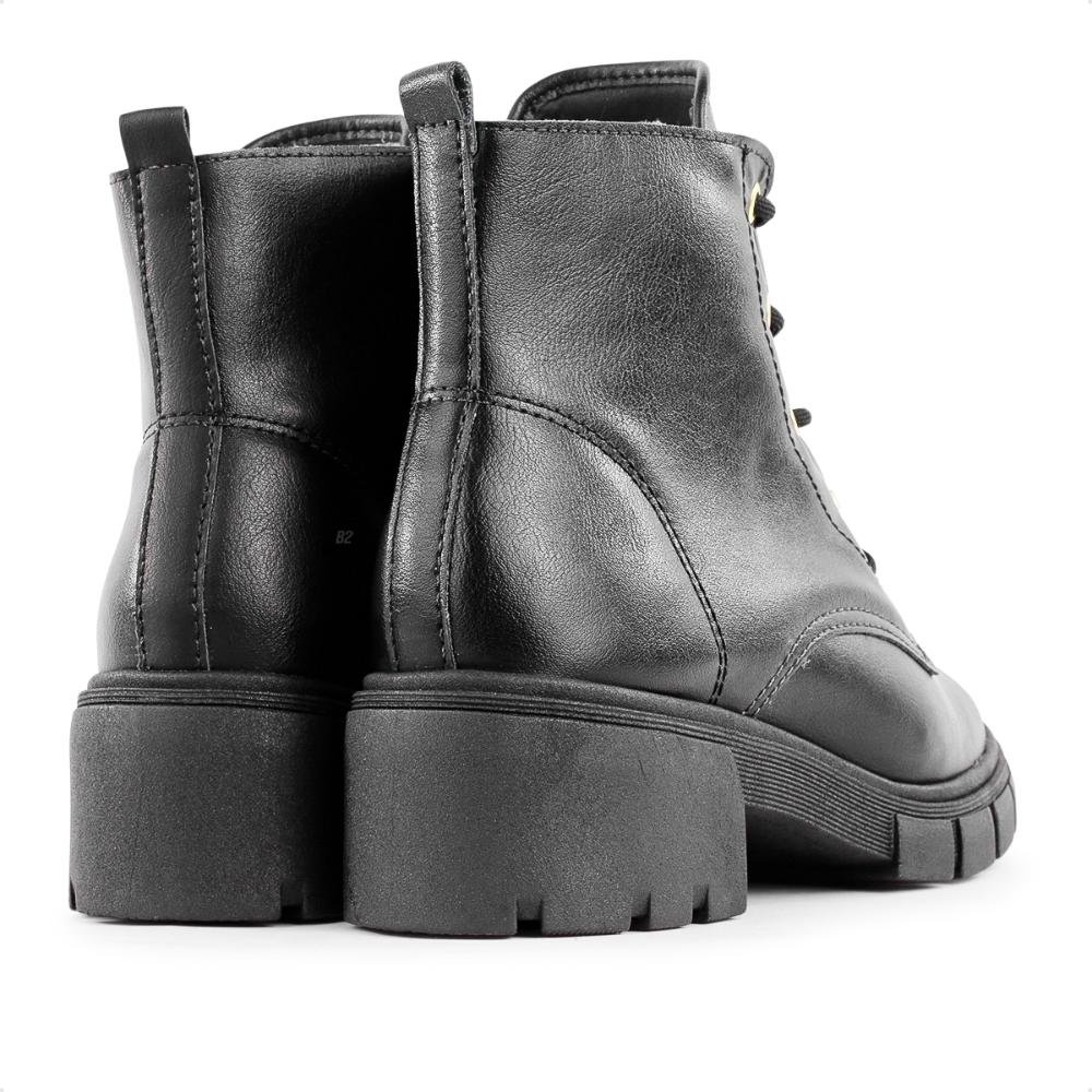 Bota Coturno Ramarim Tratorada Feminina Preto 5