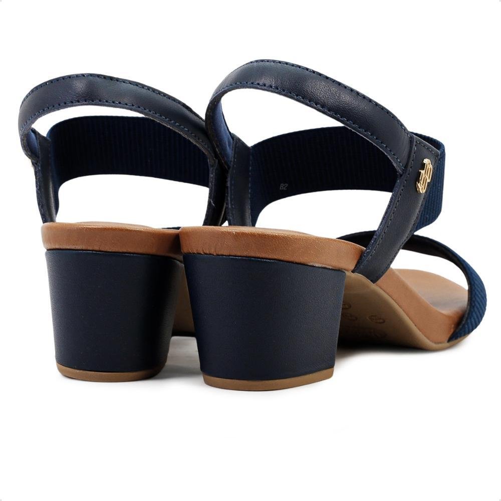 Sandália Usaflex Com Elástico Feminina Azul 4