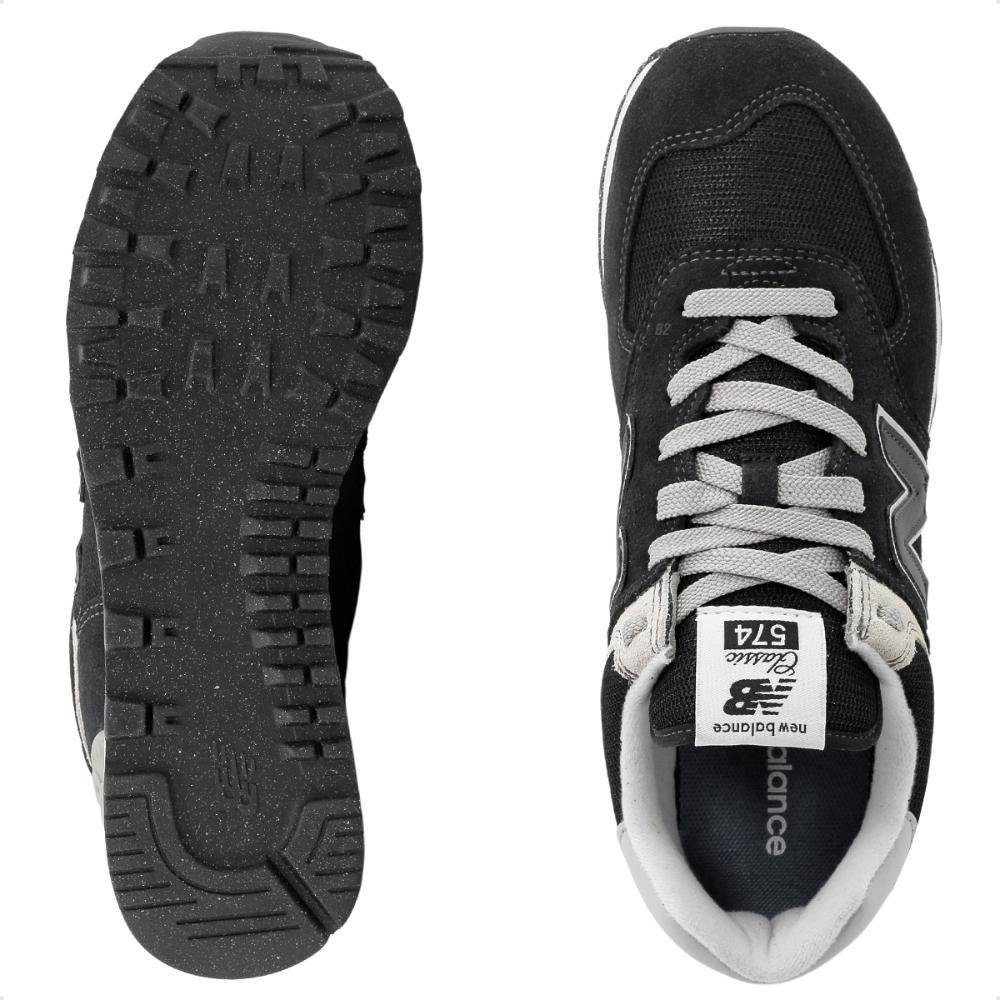 Tênis New Balance 574 V2 Masculino Preto/Cinza 5