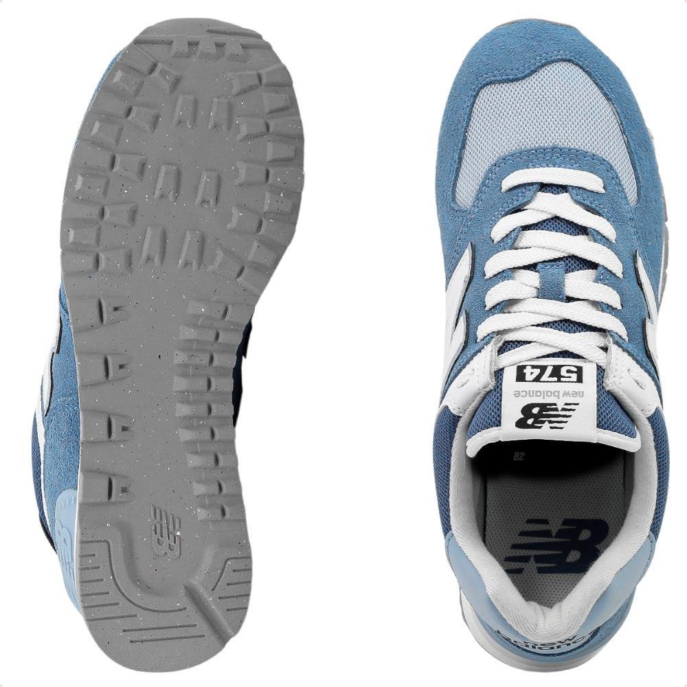 Tênis New Balance 574 V2 Unissex Azul/Cinza