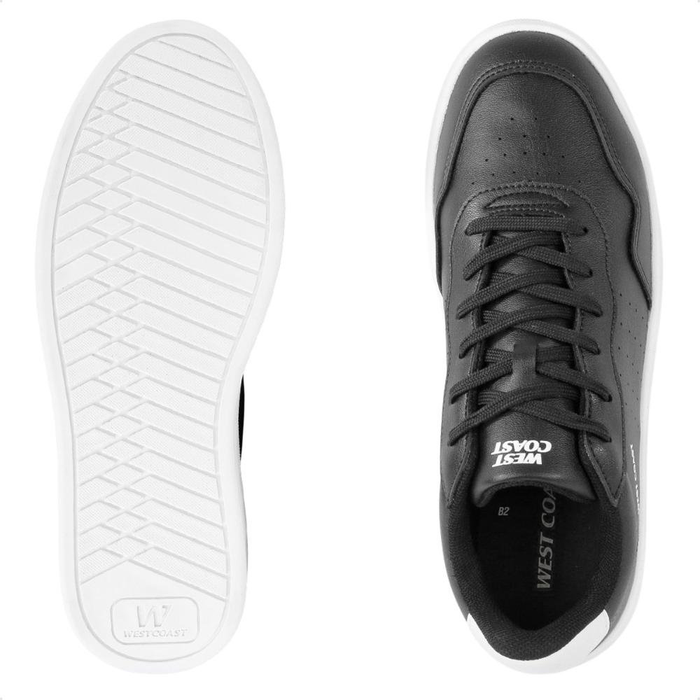 Tênis West Coast WC 74 Masculino Preto/Branco 6
