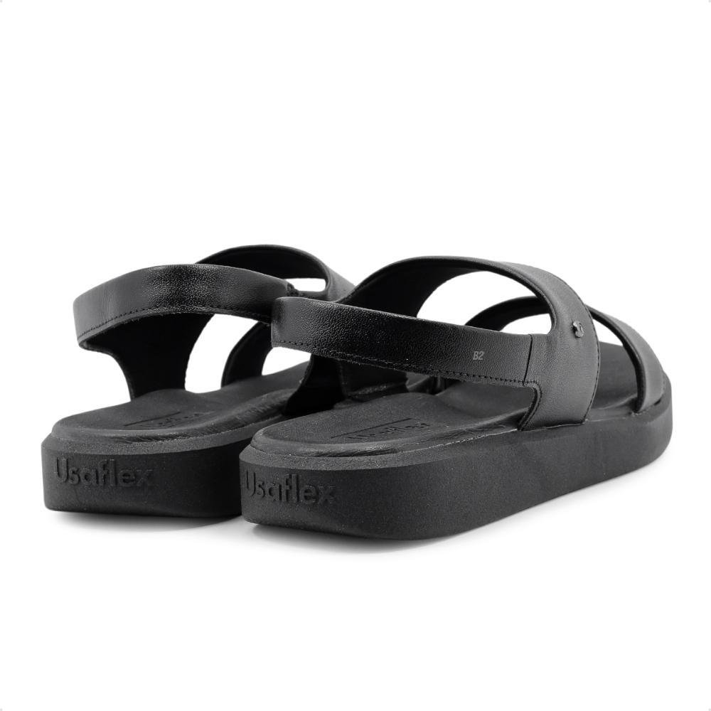 Sandália Usaflex Tiras Feminina Preto 5