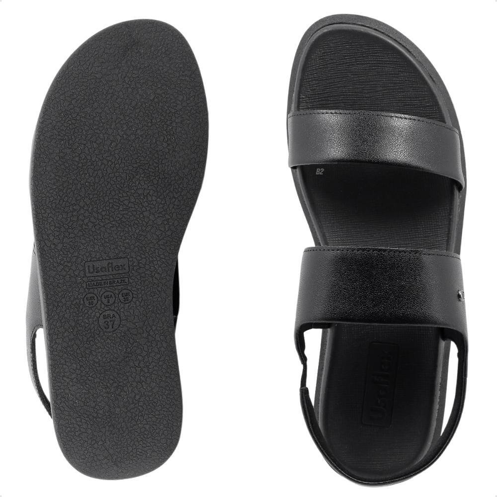 Sandália Usaflex Tiras Feminina Preto 6