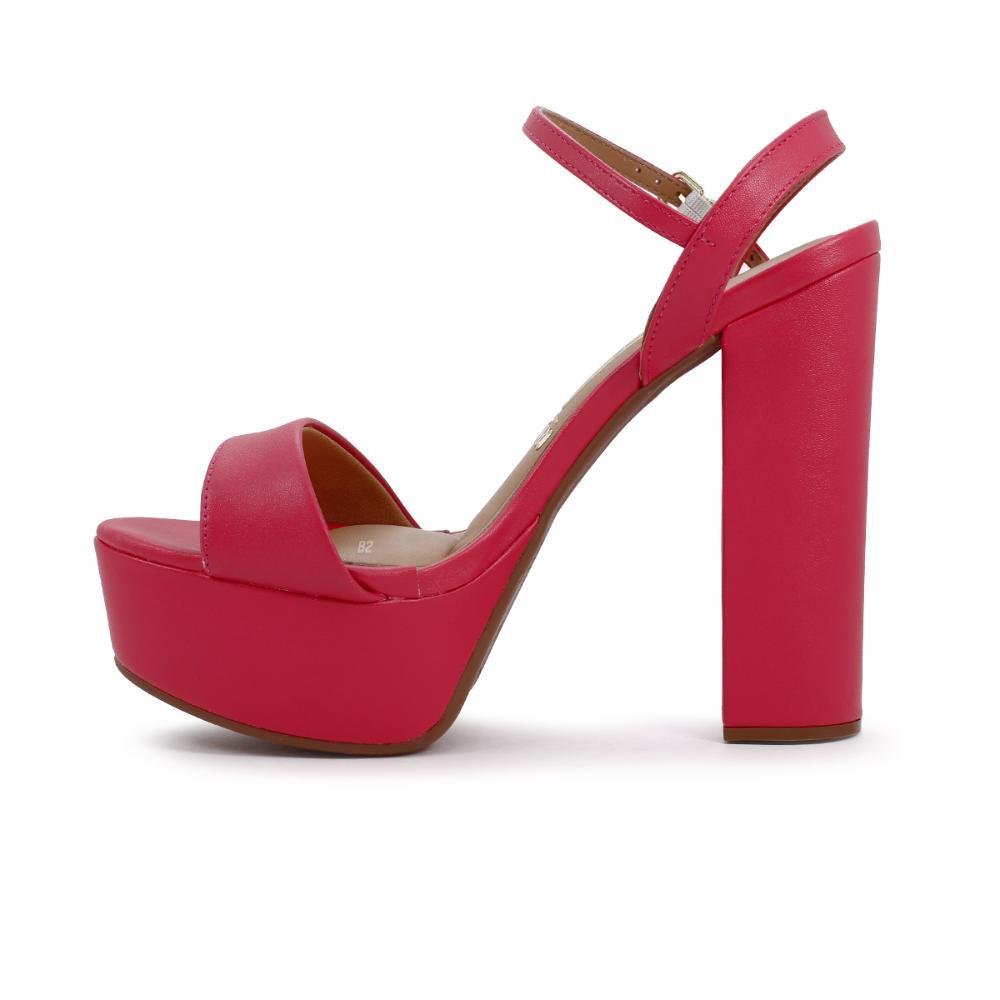Sandália Vizzano Salto Alto Meia Pata Feminino Rosa/Pink 2