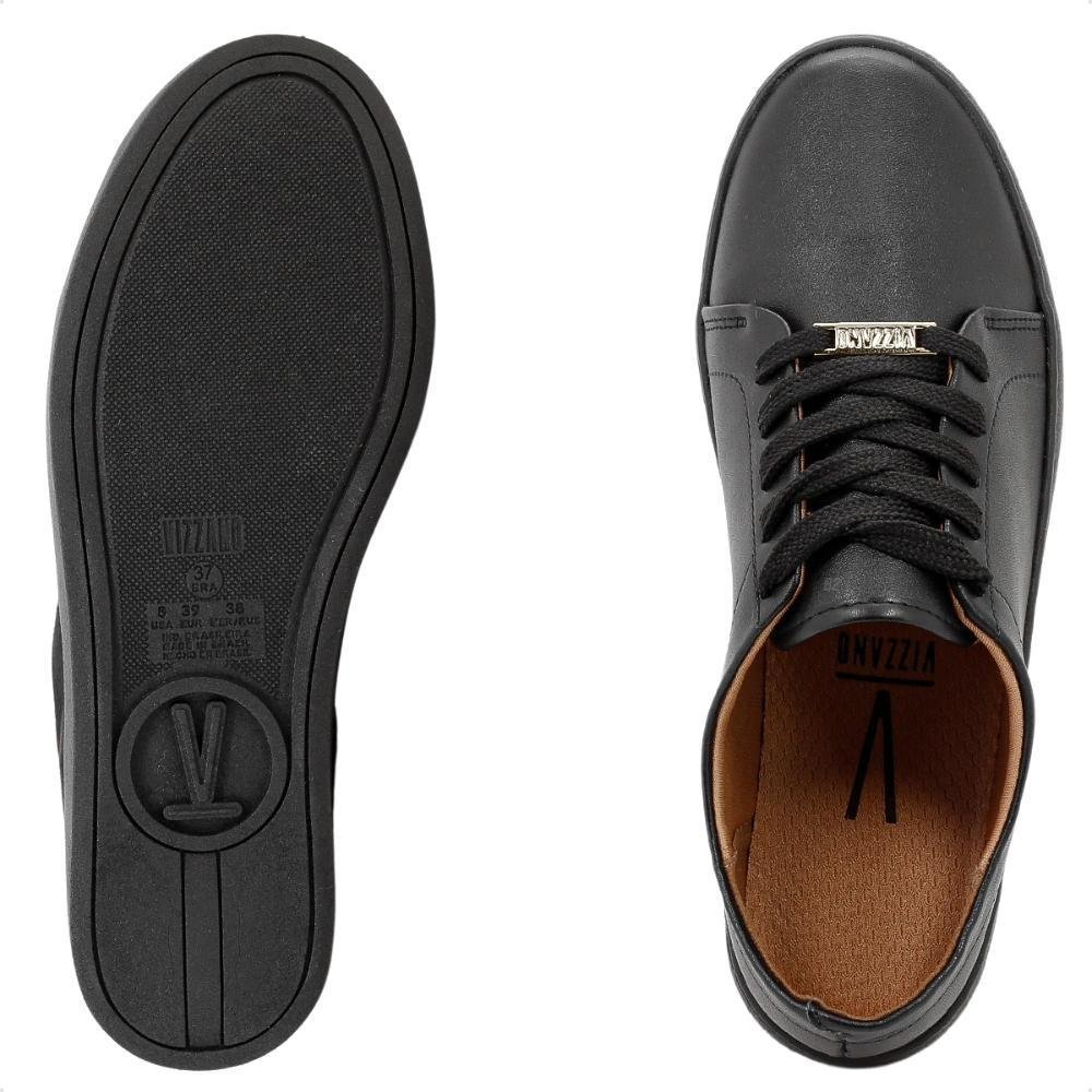 Tênis Vizzano Básico Casual Feminino Preto 6