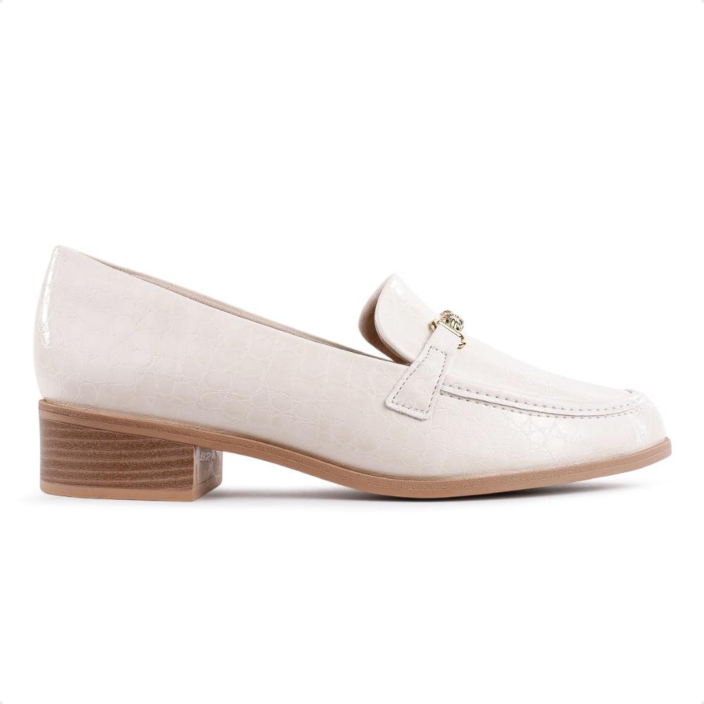 Mocassim Ramarim Casual Feminino Branco 1