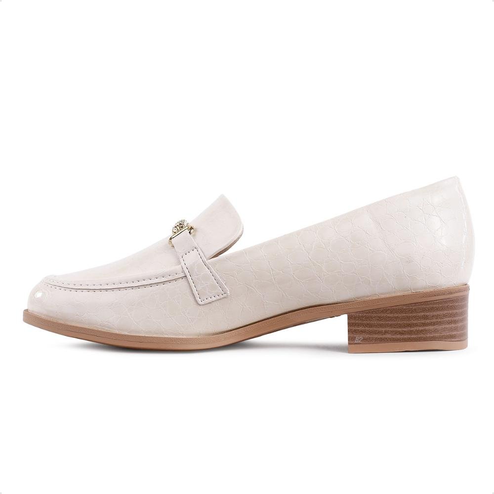 Mocassim Ramarim Casual Feminino Branco 2