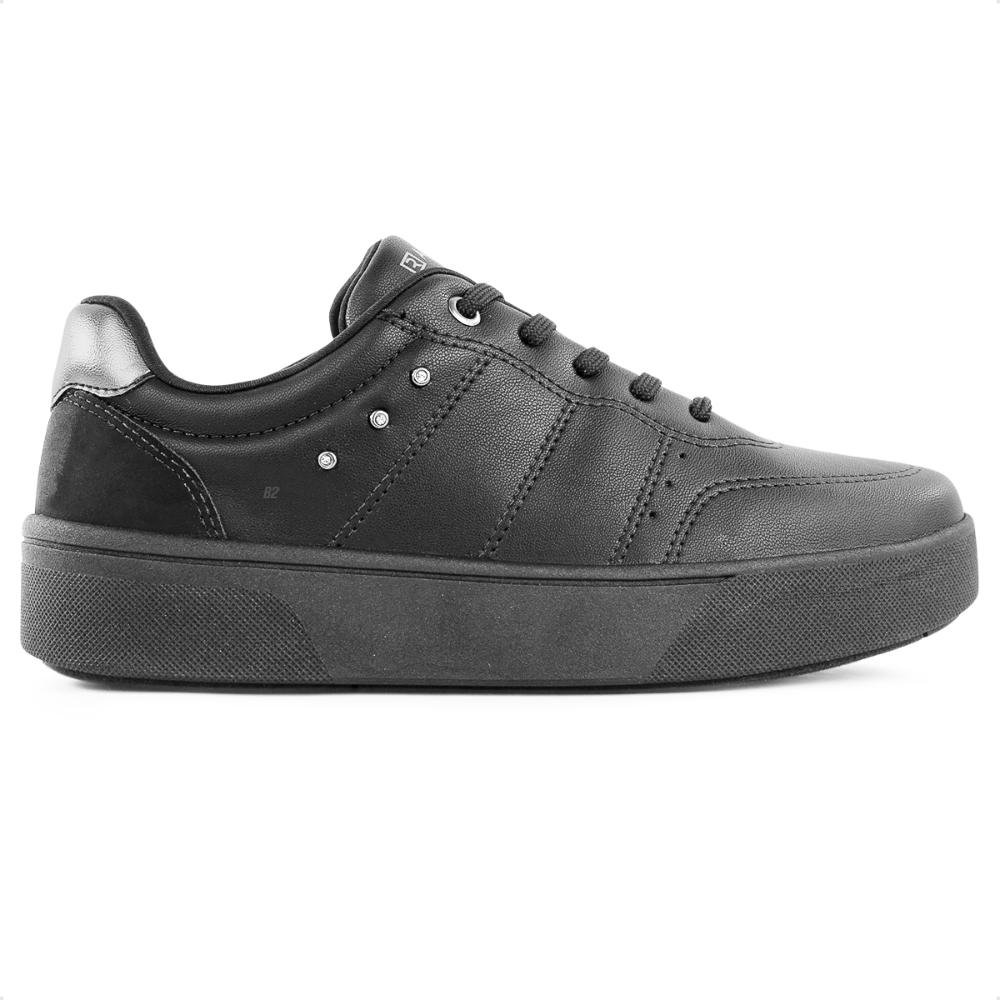 Tênis Ramarim Casual Cadarço Feminino Preto 1
