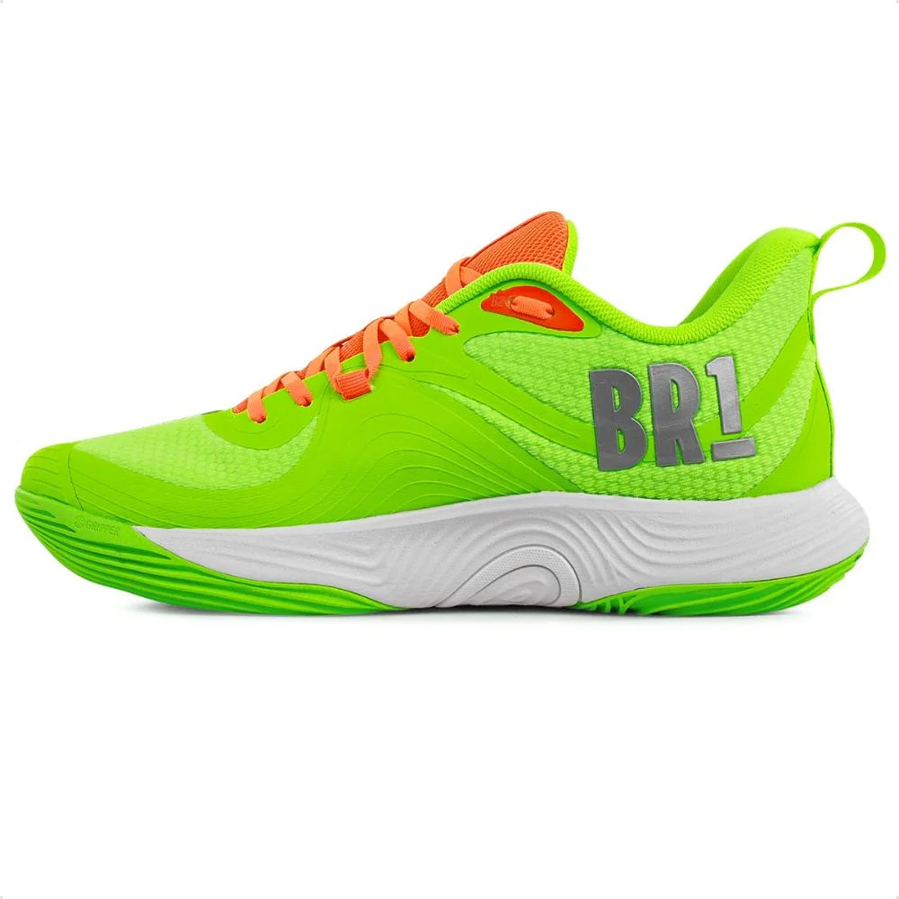 Tênis Olympikus Qu4dra Quadra BR1 Unissex Verde/Branco 2