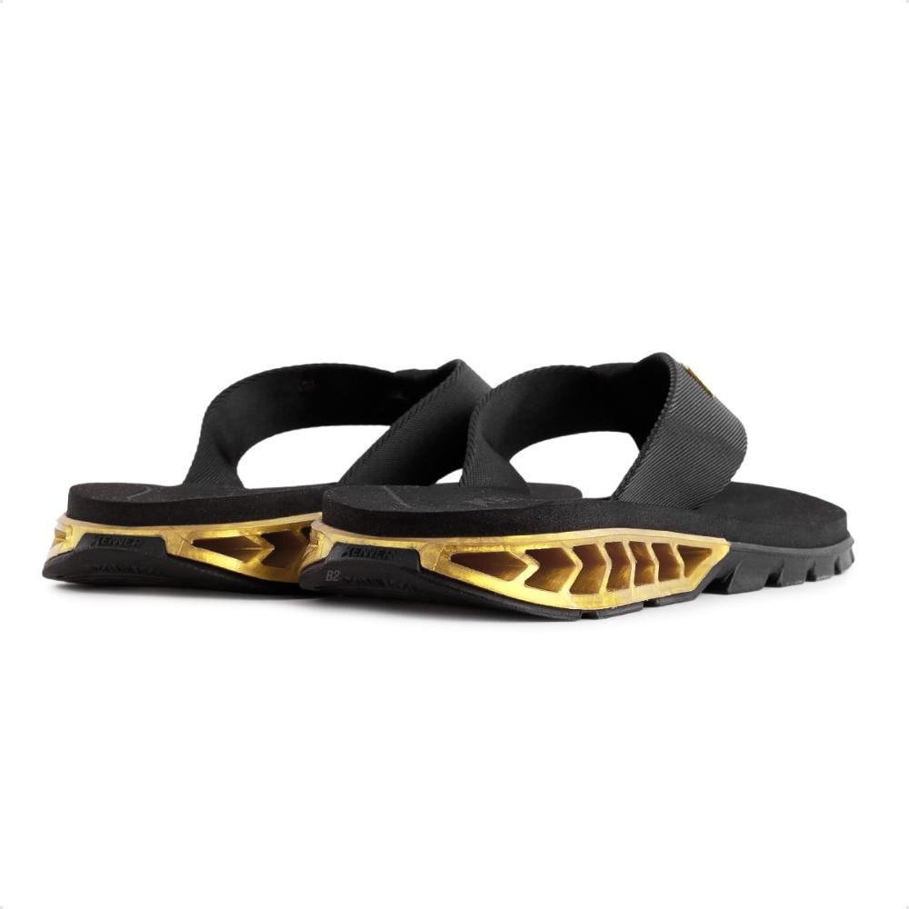 Sandália Kenner Rakka Preto/Dourado 5