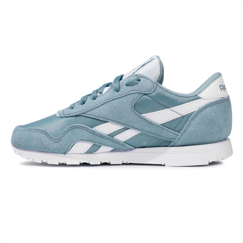 Tênis Reebok Cl Nylon Feminino Azul/Branco 2