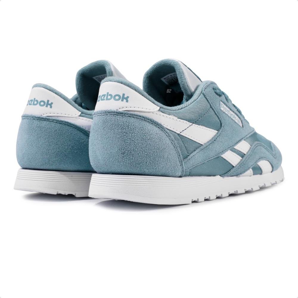 Tênis Reebok Cl Nylon Feminino Azul/Branco 5