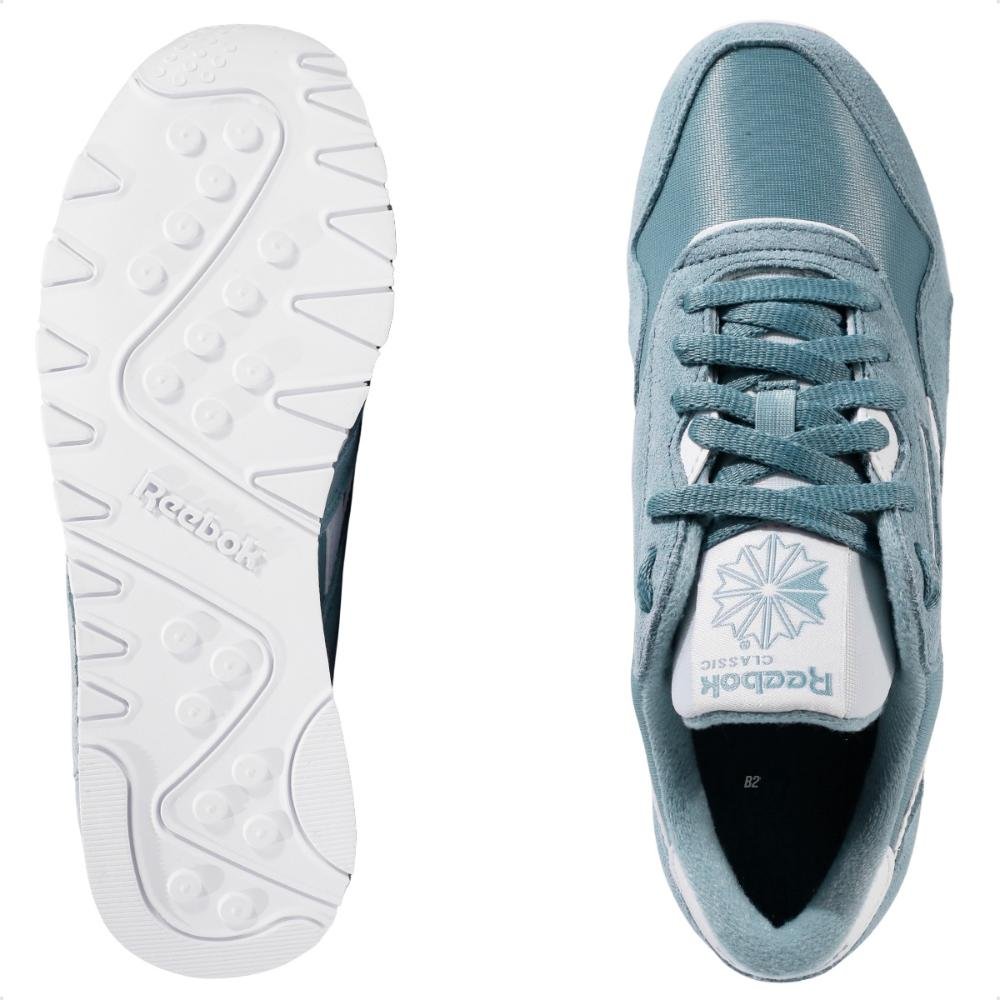 Tênis Reebok Cl Nylon Feminino Azul/Branco 6