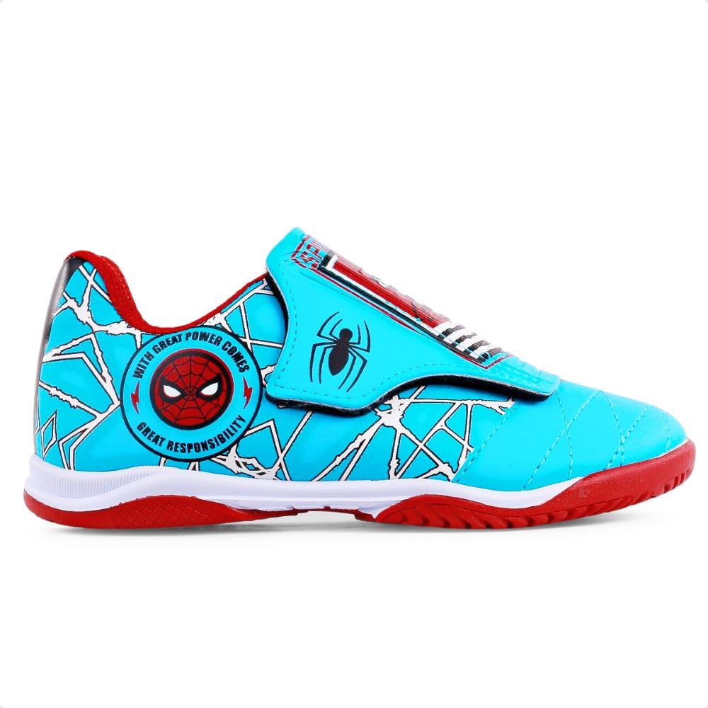 Cor Azul Claro/Vermelho