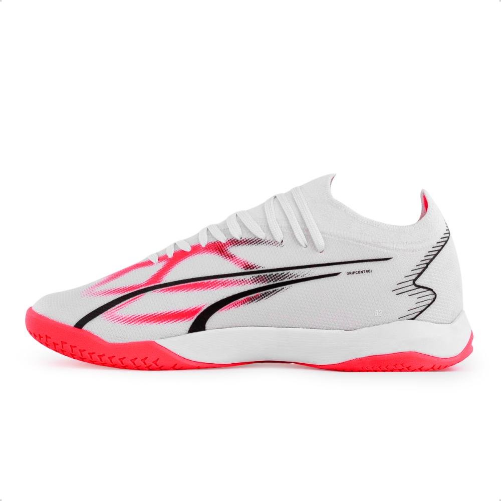Chuteira Futsal Puma Ultra Match  IT Bdp  Unissex Branco 2