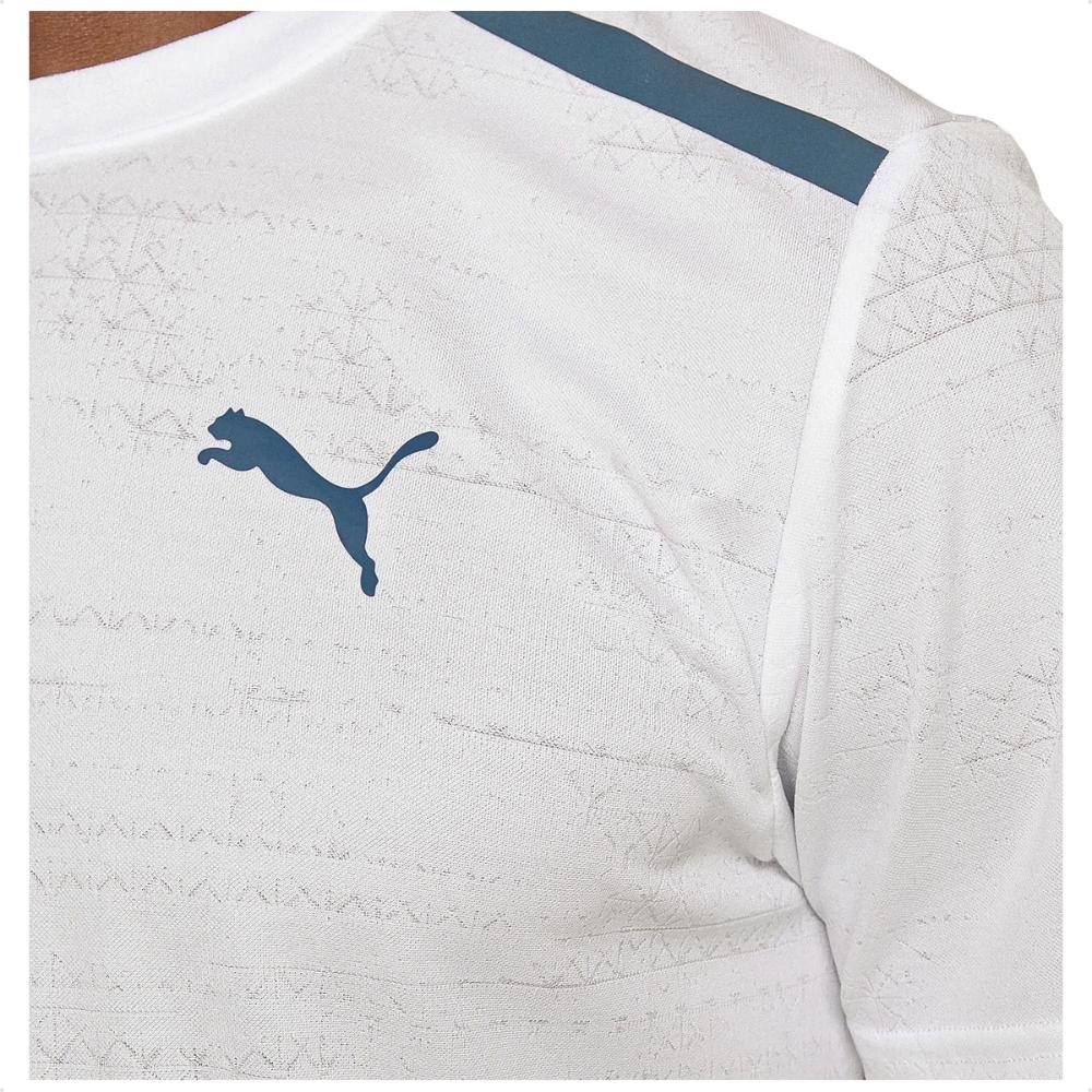 Camiseta Puma Jacquard SS Tee Masculina Branco 3
