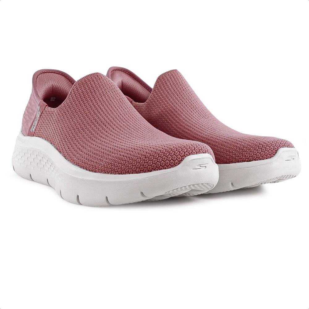 Tênis Skechers Go Walk Flex Sunset Feminino Rosa 3