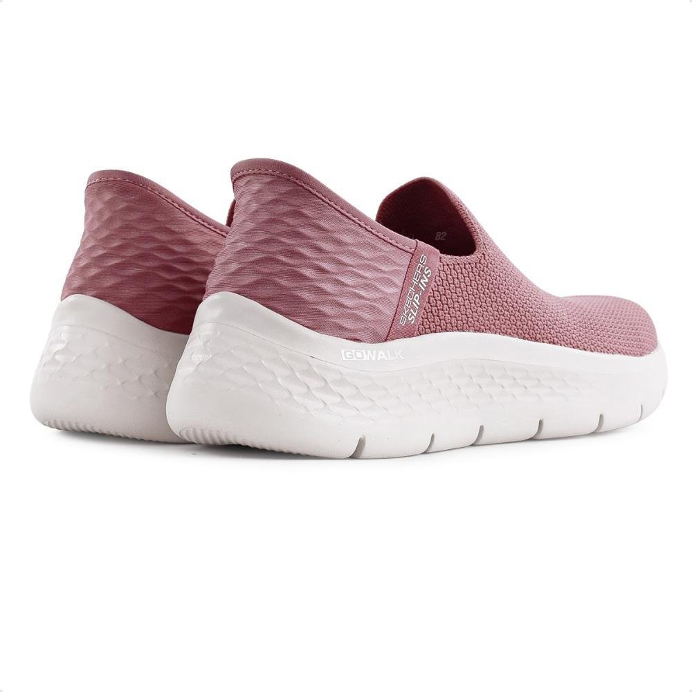 Tênis Skechers Go Walk Flex Sunset Feminino Rosa 5
