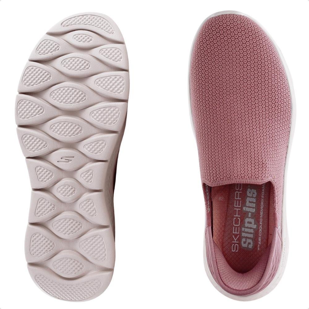 Tênis Skechers Go Walk Flex Sunset Feminino Rosa 6