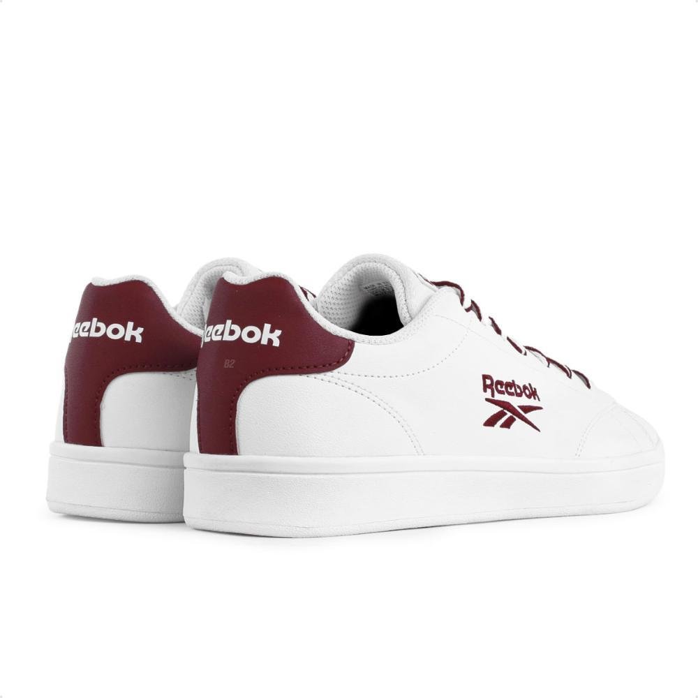 Tênis Reebok Royal Complete Sport Masculino Branco/Vermelho 3