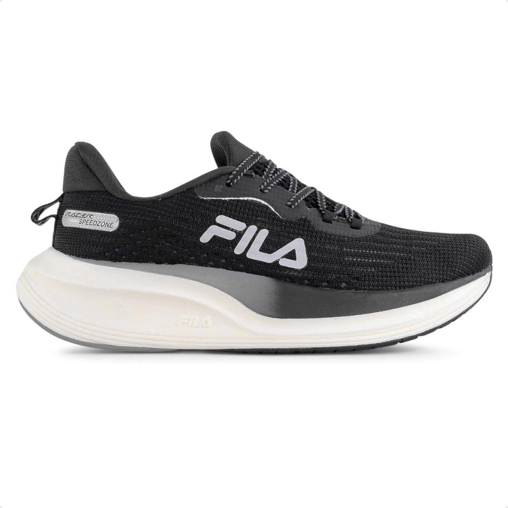 ren Tênis Masculino Fila KR5 Running Black Preto