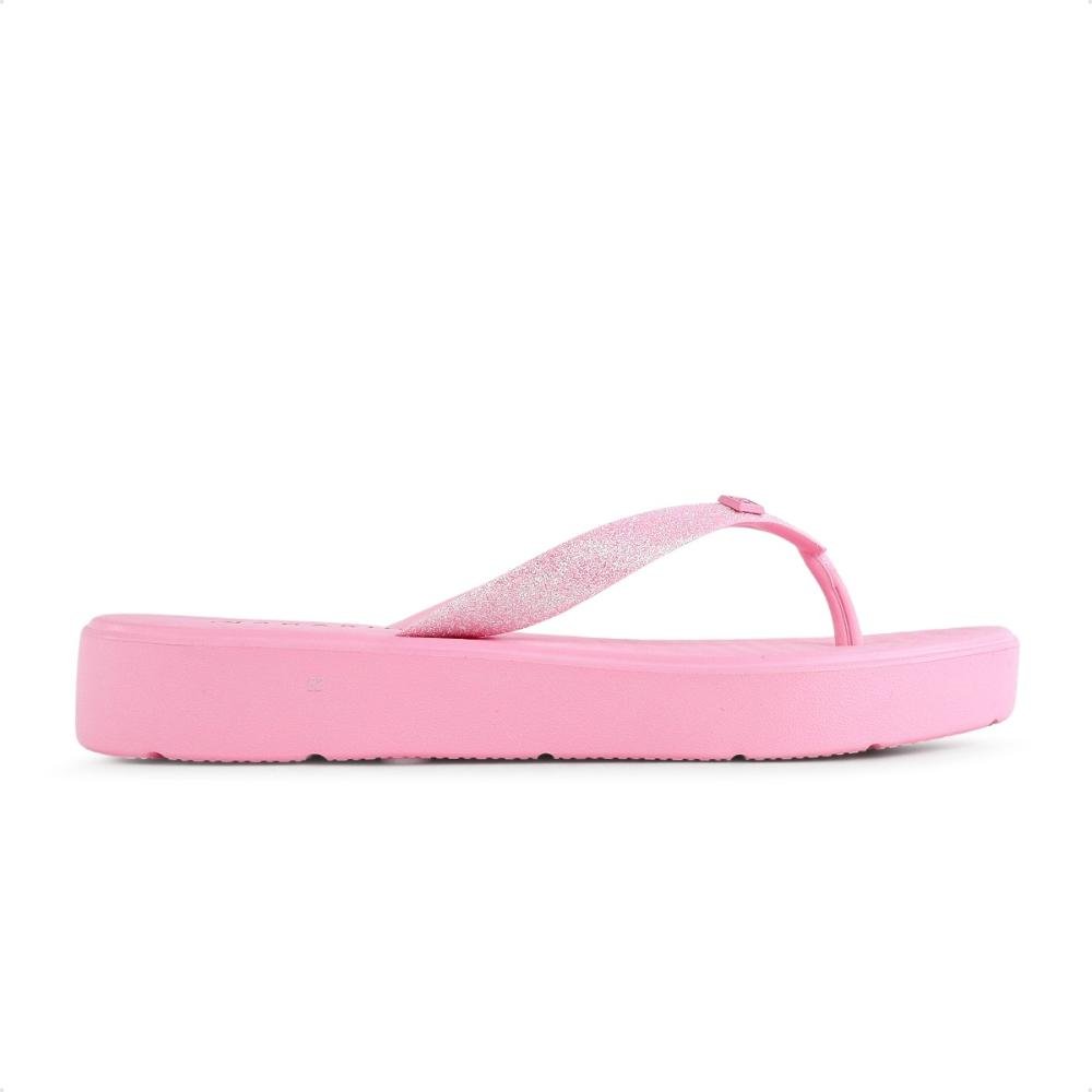 Chinelo Ramarim Plataforma Feminino Rosa 2