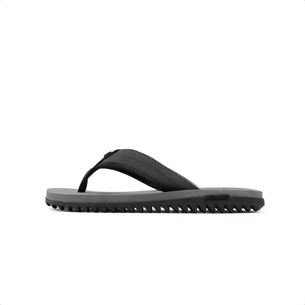 Sandália Kenner Kivah Kamu Preto/Cinza 5