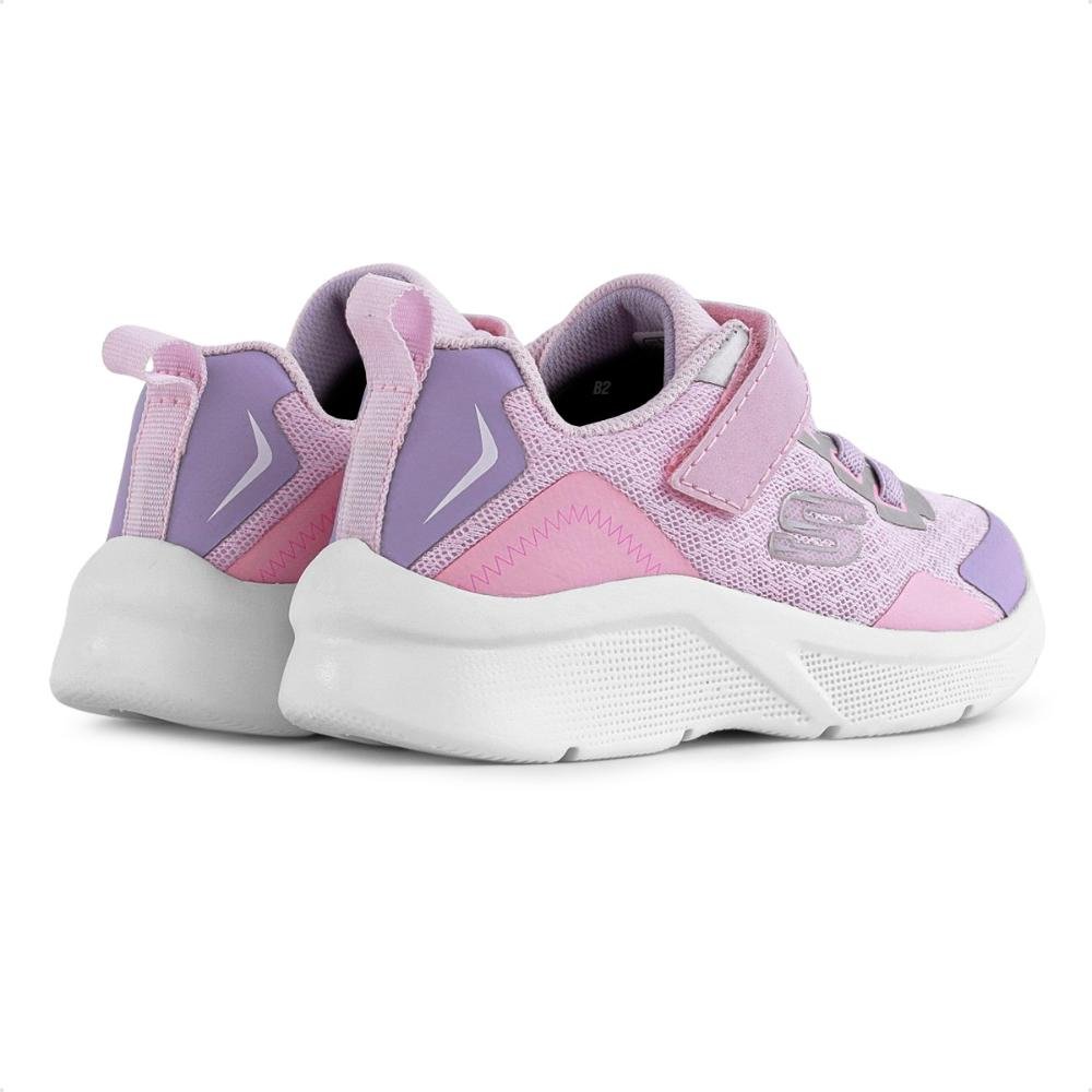 Tênis Skechers Bright Retros Infantil Rosa/Roxo 5