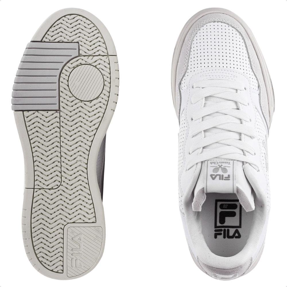 Tênis Fila Original Fitness Tennis Club II Feminino Branco/Cinza 5