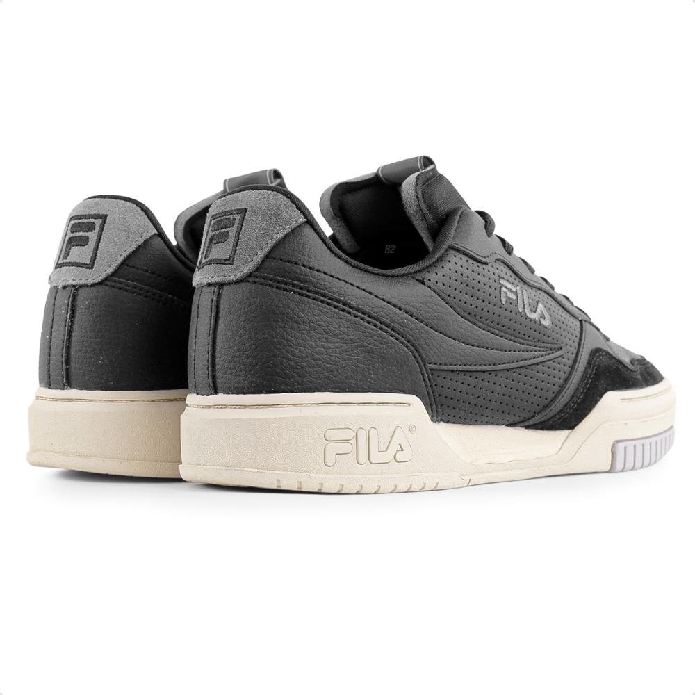 Tênis Fila Original Fitness Tennis Club II Masculino Preto/Cinza 3