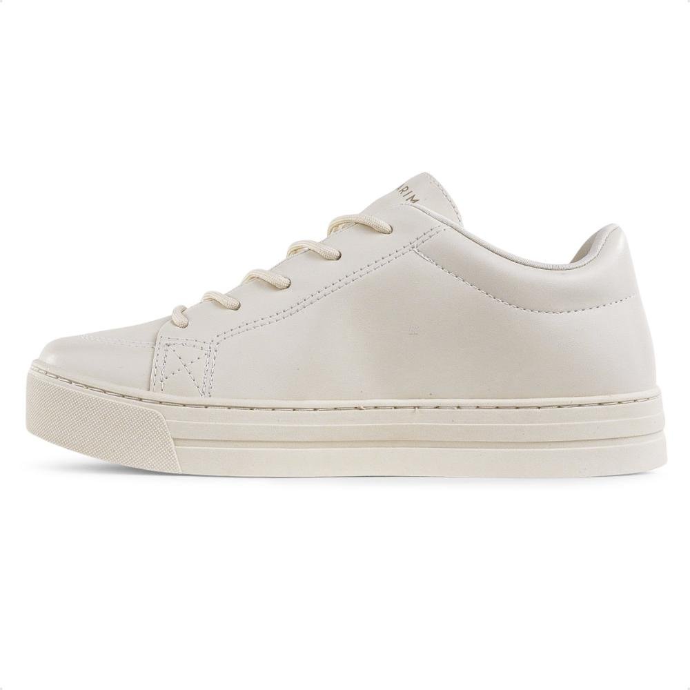 Tênis Ramarim Casual Cadarço Feminino Bege 2
