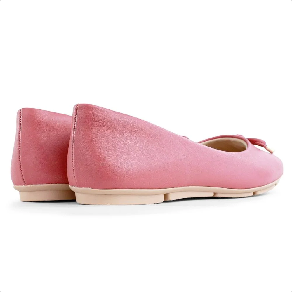 Sapatilha Comfortflex Laço Feminina Rosa 5