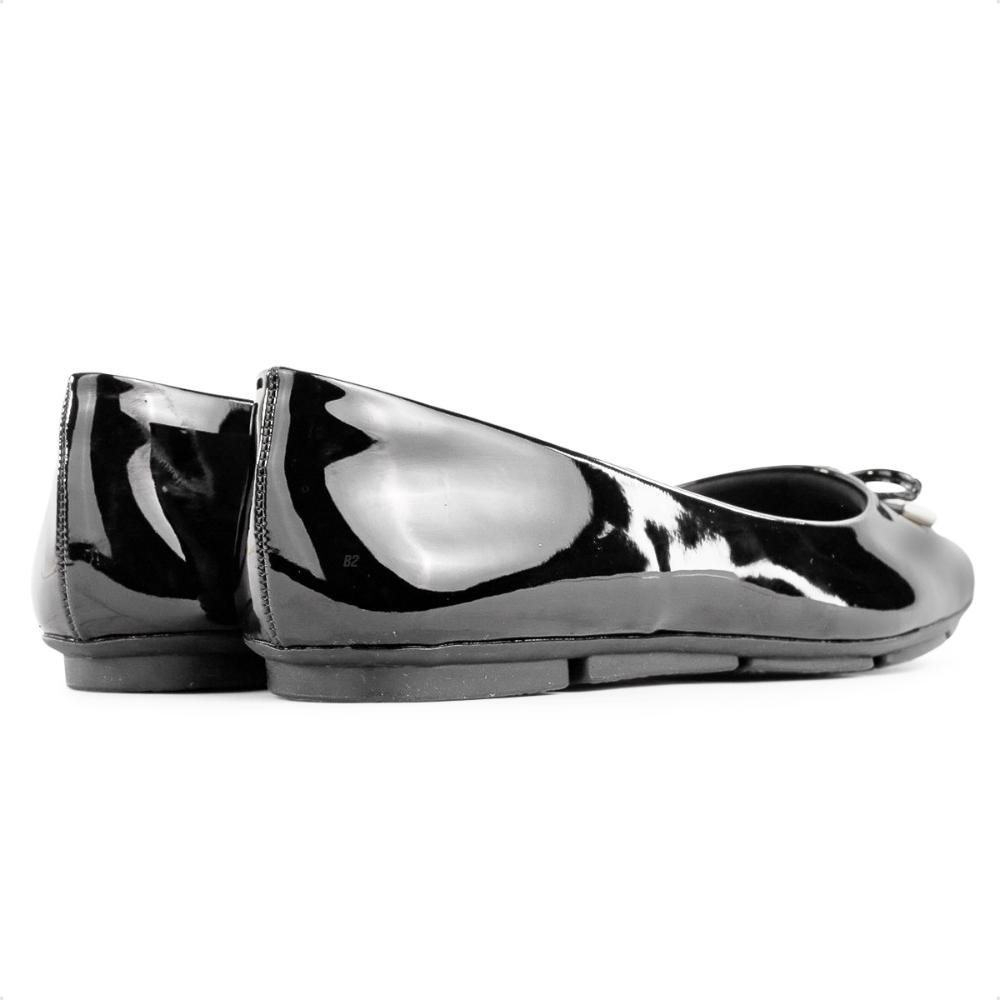 Sapatilha Comfortflex Laço Feminina Preto 5