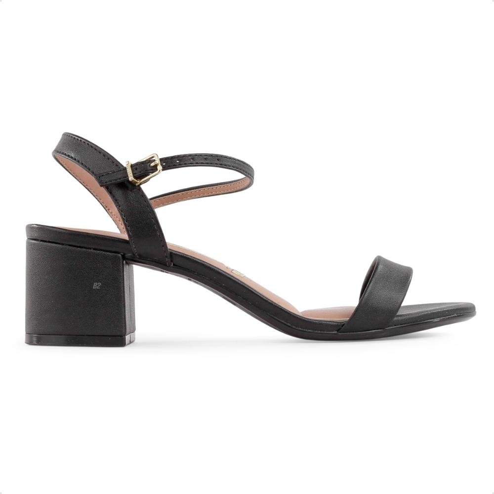 Sandália Vizzano Salto Médio Feminina Preto 1