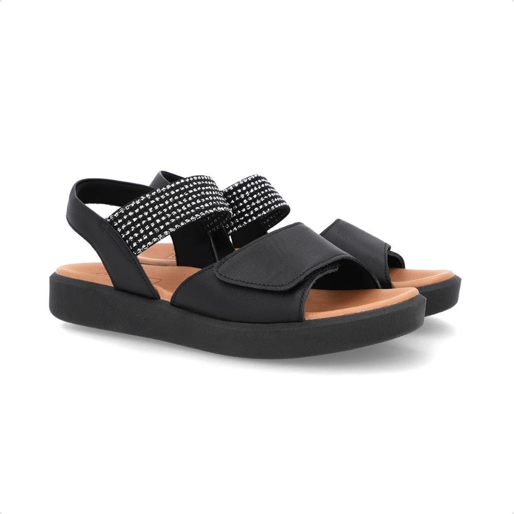 Sandália Usaflex Plataforma Feminina Preto 2