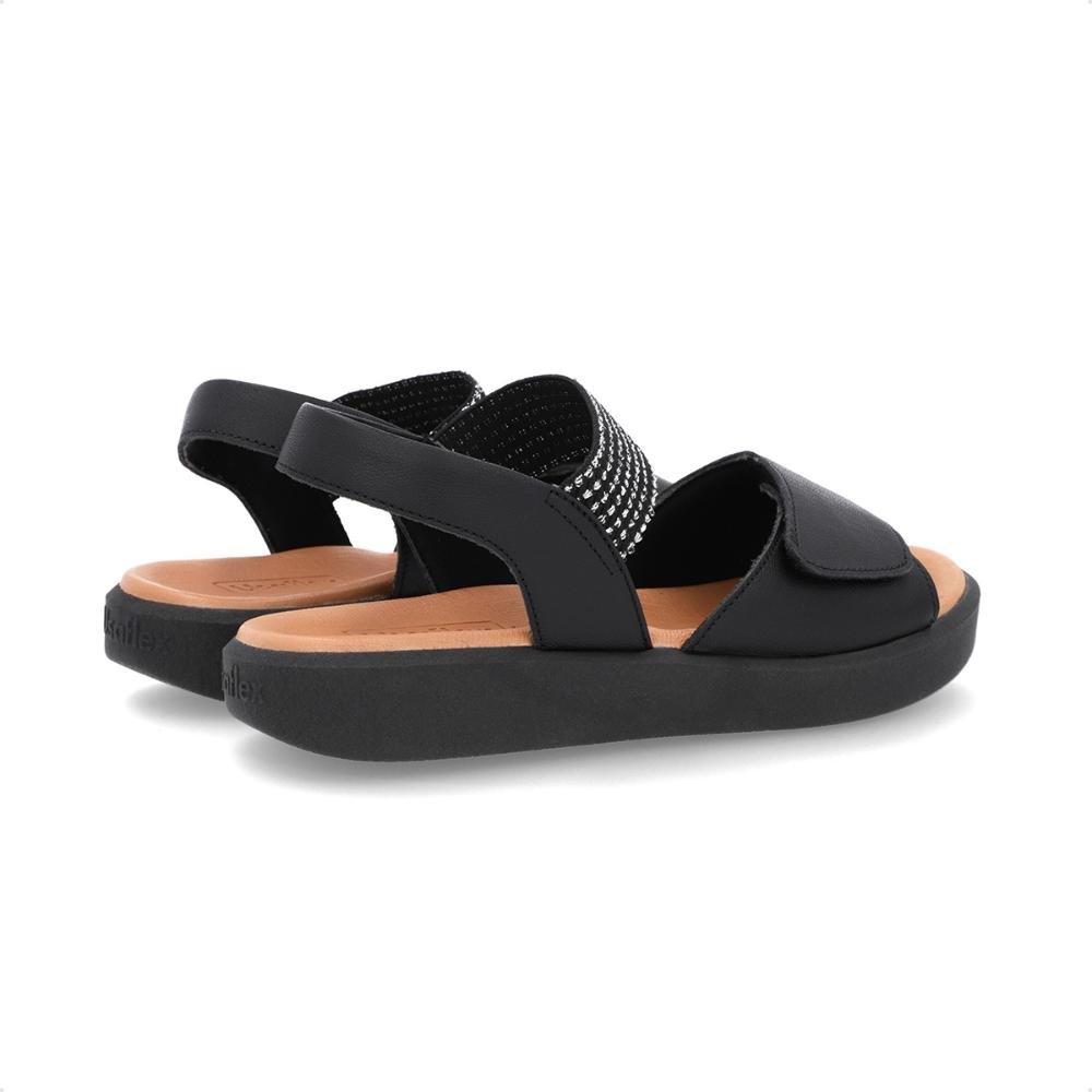 Sandália Usaflex Plataforma Feminina Preto 3